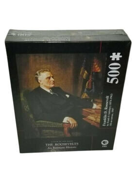 The Roosevelts An Intimate History Franklin D. Roosevelt 500 Piece PBS Puzzle